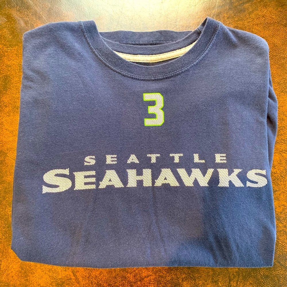 Men’s Seattle Seahawks Russell Wilson T-Shirt